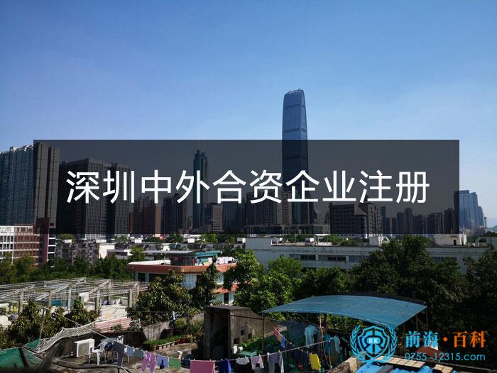 深圳中外合资公司注册